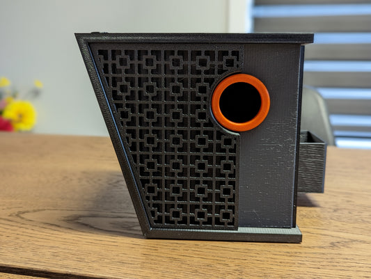 Mid-Century Modern Birdhouse – "The Palisade"