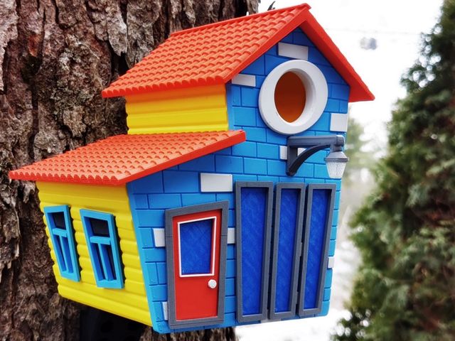 Tooned Birdhouse – "The Whimsy"