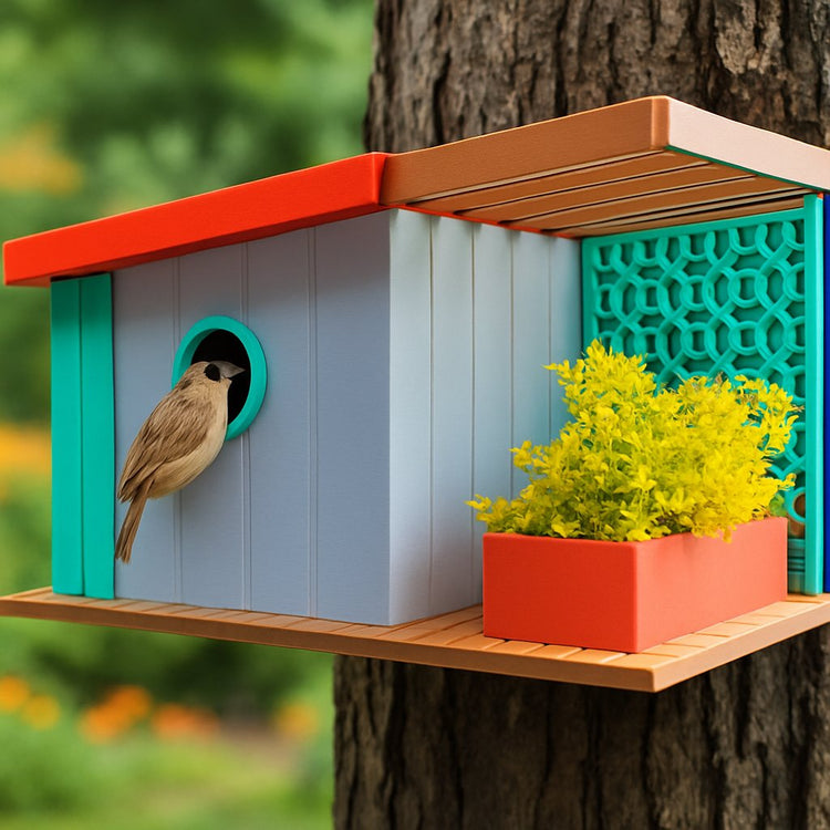 Modern Birdhouse