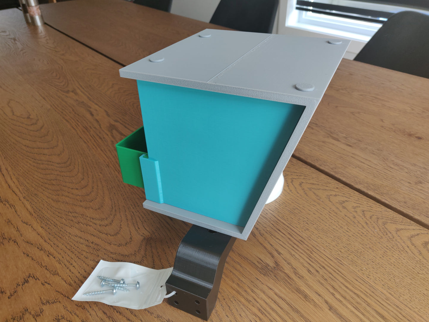 Mid-Century Modern Birdhouse – "The Palisade"