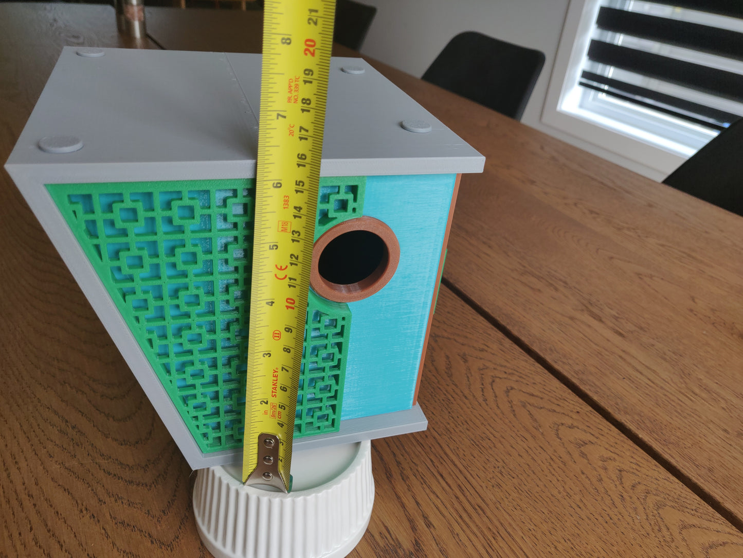 Mid-Century Modern Birdhouse – "The Palisade"