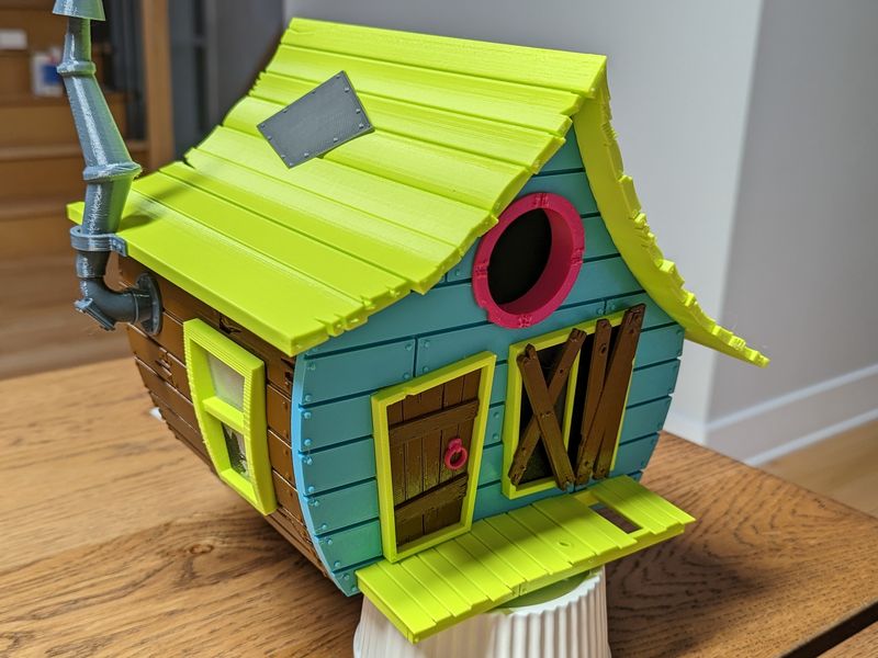 Tooned Birdhouse – "The Toon Shack"